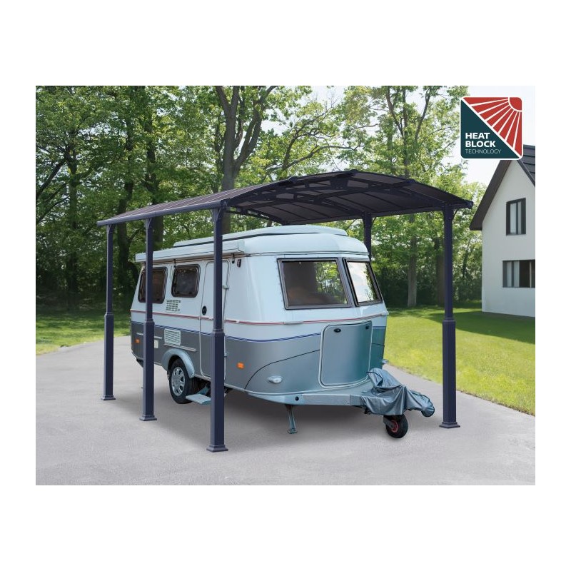 Palram - Canopia Arcadia Alpine 12x16 Carport Kit (HG9125)