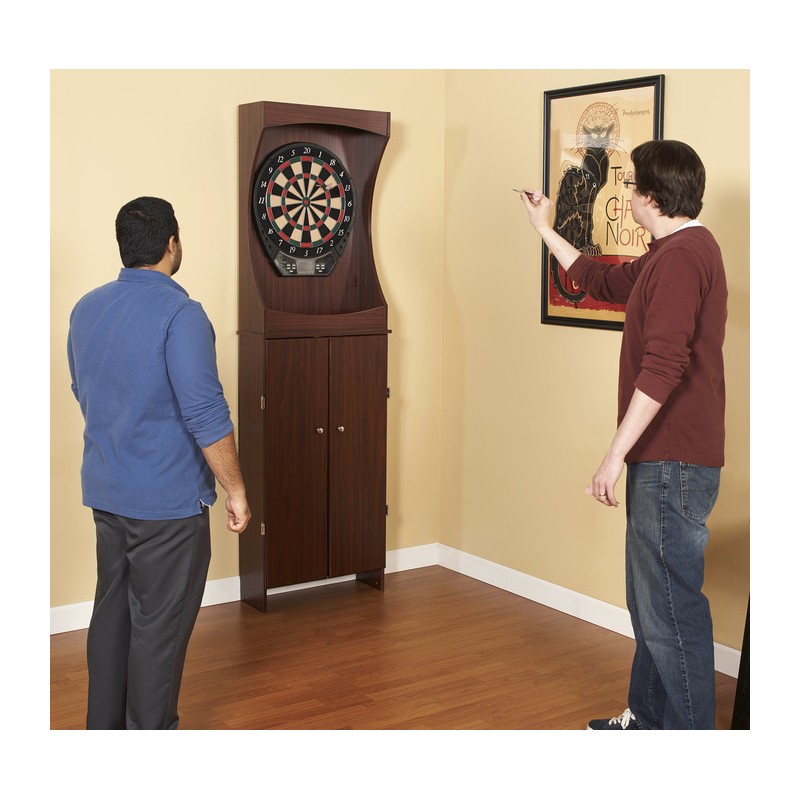 Hathaway Outlaw Dartboard and 81-in Free-Standing Cabinet (BG1040)