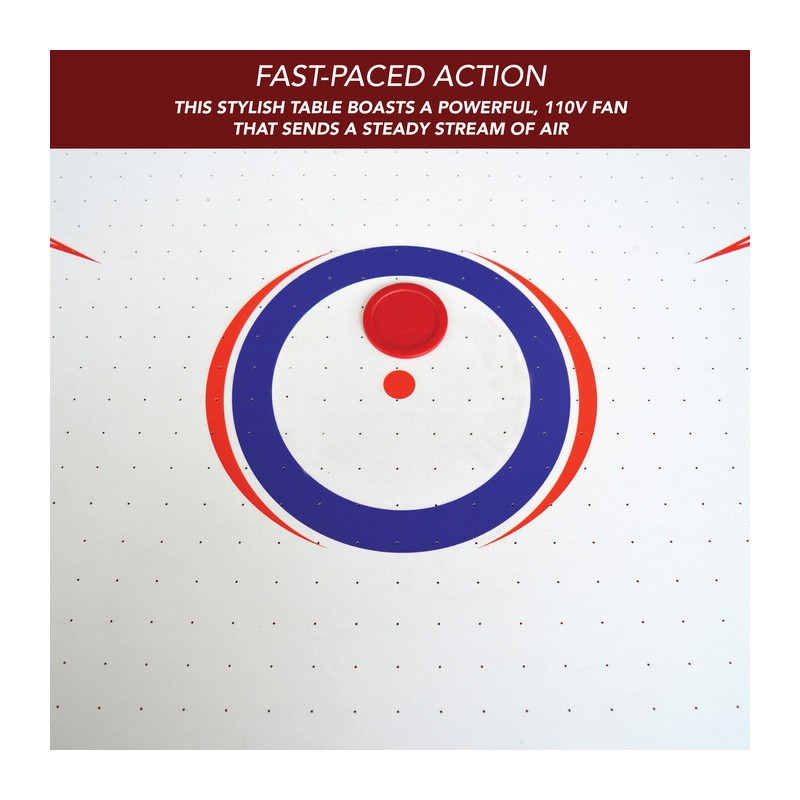 Hathaway Patriot 60-in Air Hockey Table with LED Scoring (BG4009H)