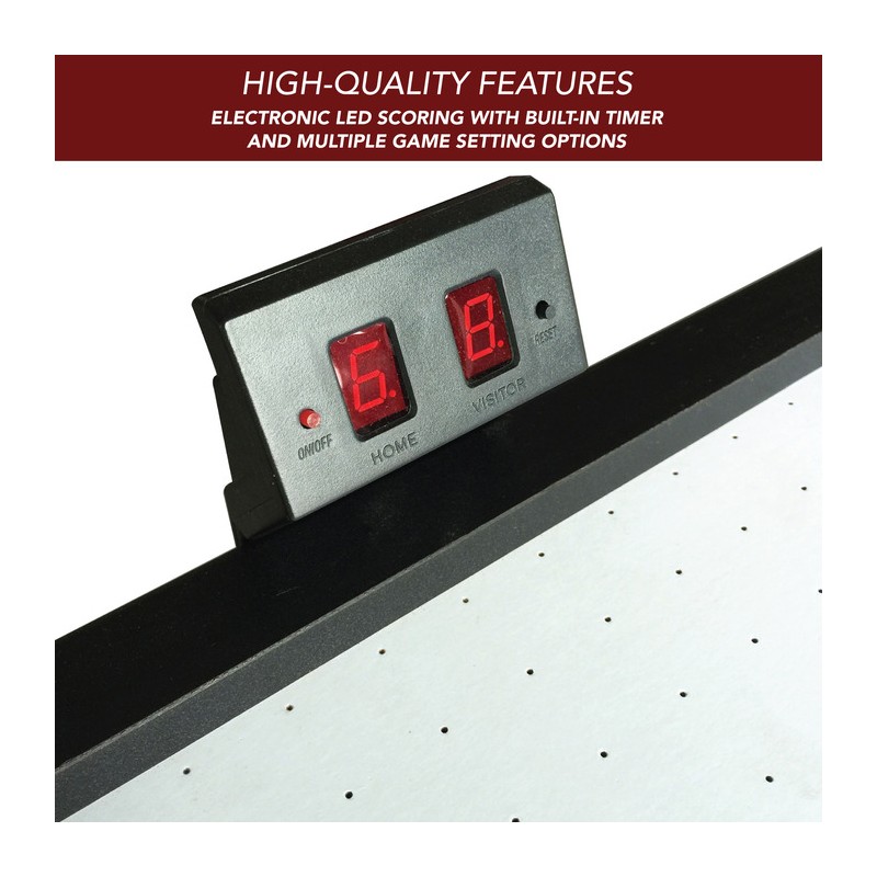 Hathaway Patriot 60-in Air Hockey Table with LED Scoring (BG4009H)