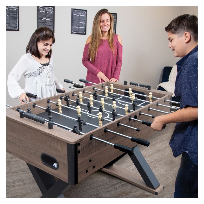 Hathaway Fullerton 48-in Foosball Table - Driftwood (BG50330)
