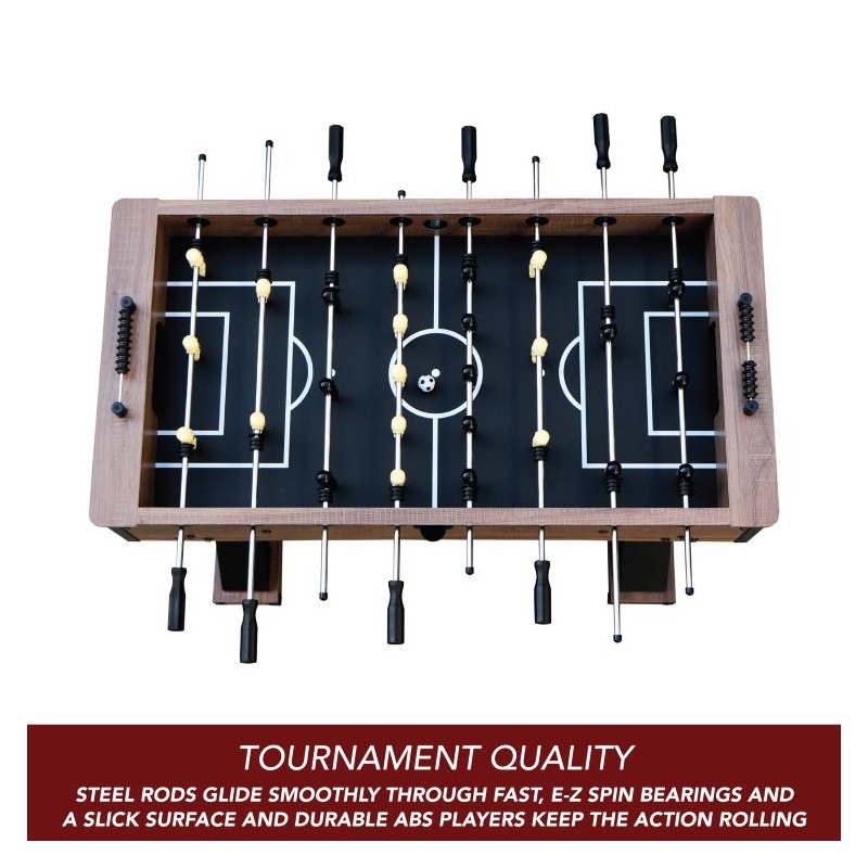 Hathaway Fullerton 48-in Foosball Table - Driftwood (BG50330)