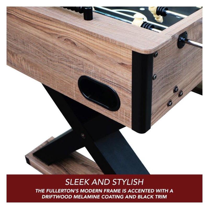 Hathaway Fullerton 48-in Foosball Table - Driftwood (BG50330)