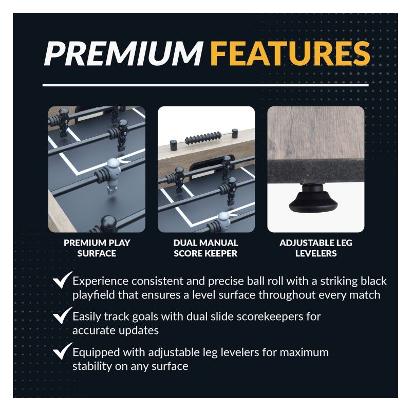 Hathaway Braxton 55-in Foosball Table (BG50350)