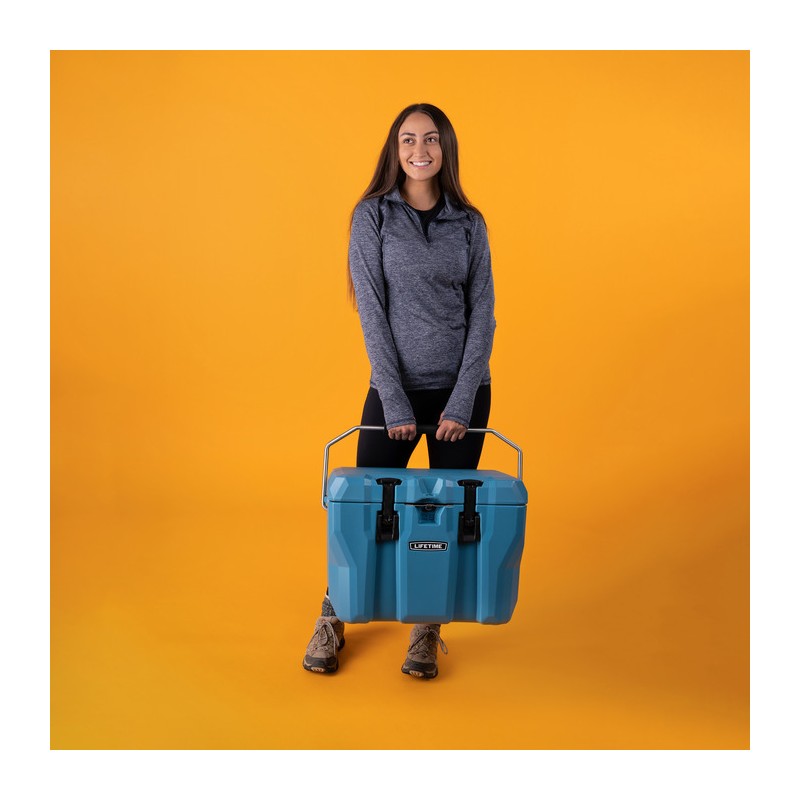 Lifetime 28 Quart High Performance Cooler - Blue & Black (91226)