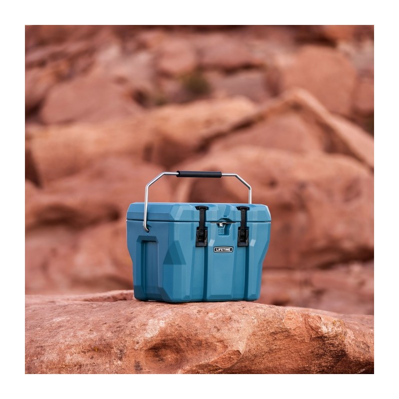 Lifetime 28 Quart High Performance Cooler - Blue & Black (91226)