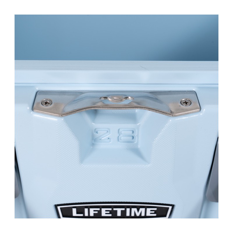 Lifetime 28 Quart High Performance Cooler - Sky Blue & Gray (91020)