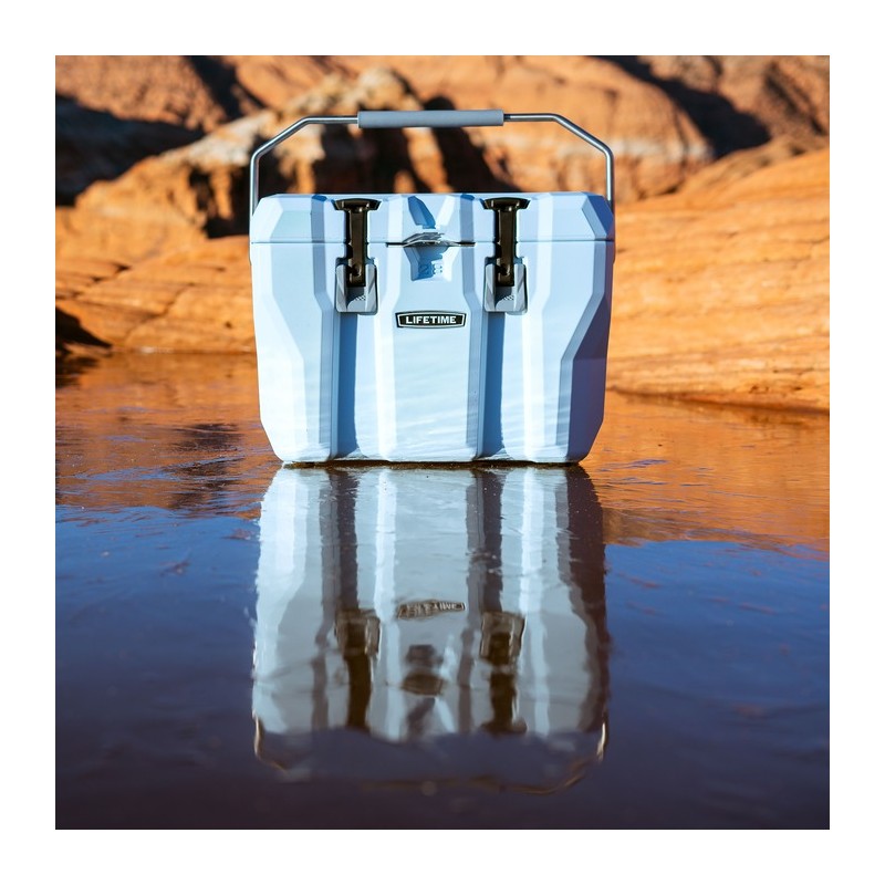 Lifetime 28 Quart High Performance Cooler - Sky Blue & Gray (91020)