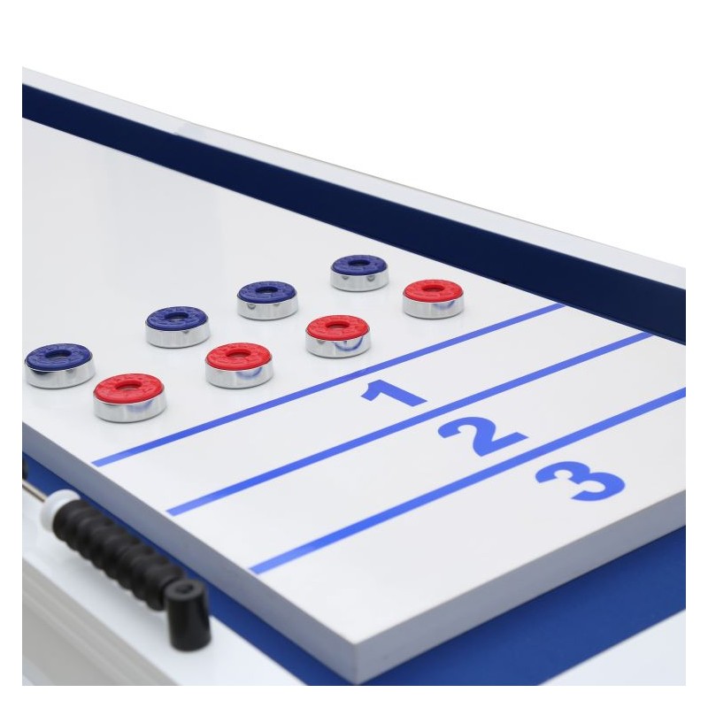 Hathaway Crestline 12-ft Outdoor Shuffleboard Table - White (BG50370)