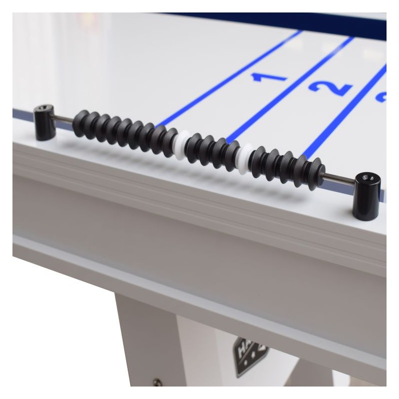 Hathaway Crestline 12-ft Outdoor Shuffleboard Table - White (BG50370)