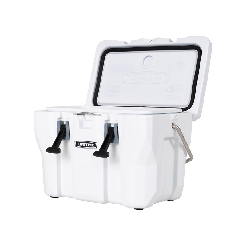 Lifetime 28 Quart High Performance Cooler - White & Gray (91023)