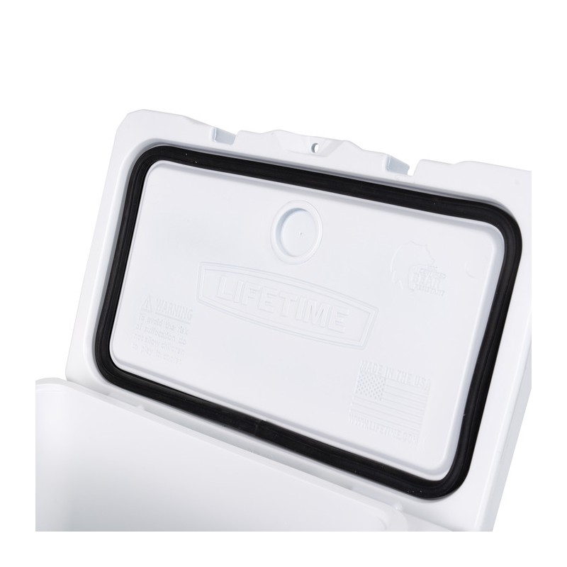 Lifetime 28 Quart High Performance Cooler - White & Gray (91023)
