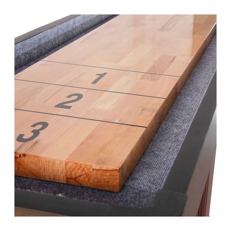 Hathaway Challenger 9-ft Shuffleboard Table - Walnut Finish (BG1205)