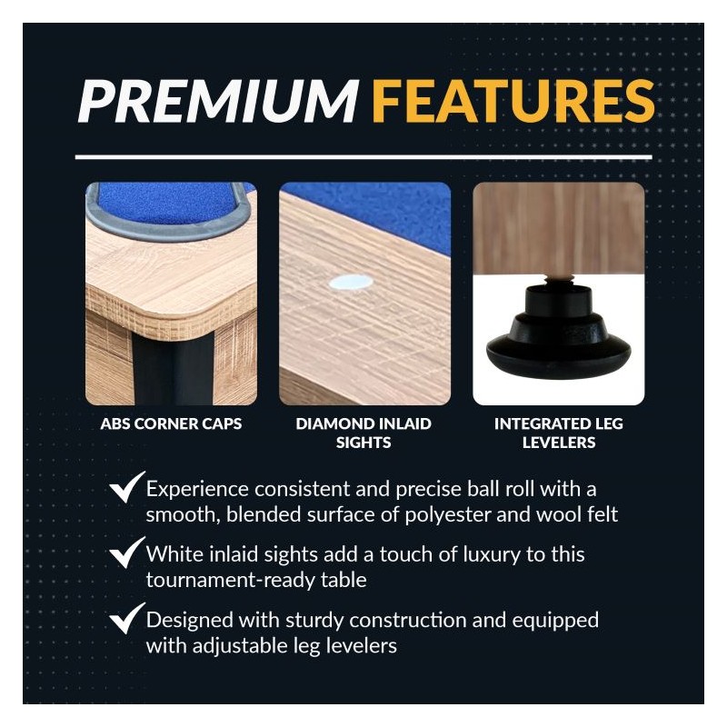 Hathaway Excalibur 7-ft Pool Table (BG50346)