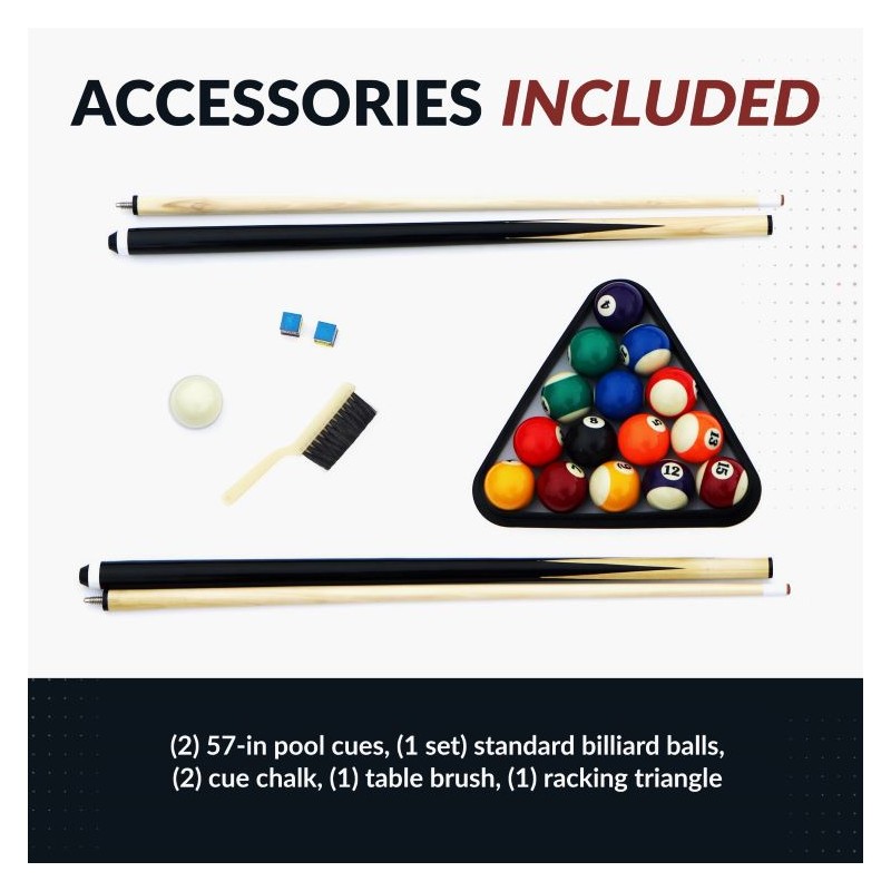 Hathaway Excalibur 7-ft Pool Table (BG50346)