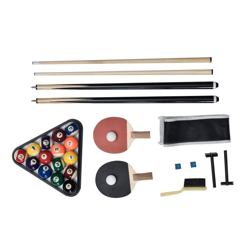 Hathaway Newport 7-ft Pool Table Combo Set with Benches (BG50374)