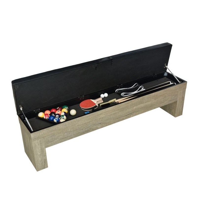 Hathaway Newport 7-ft Pool Table Combo Set with Benches (BG50374)
