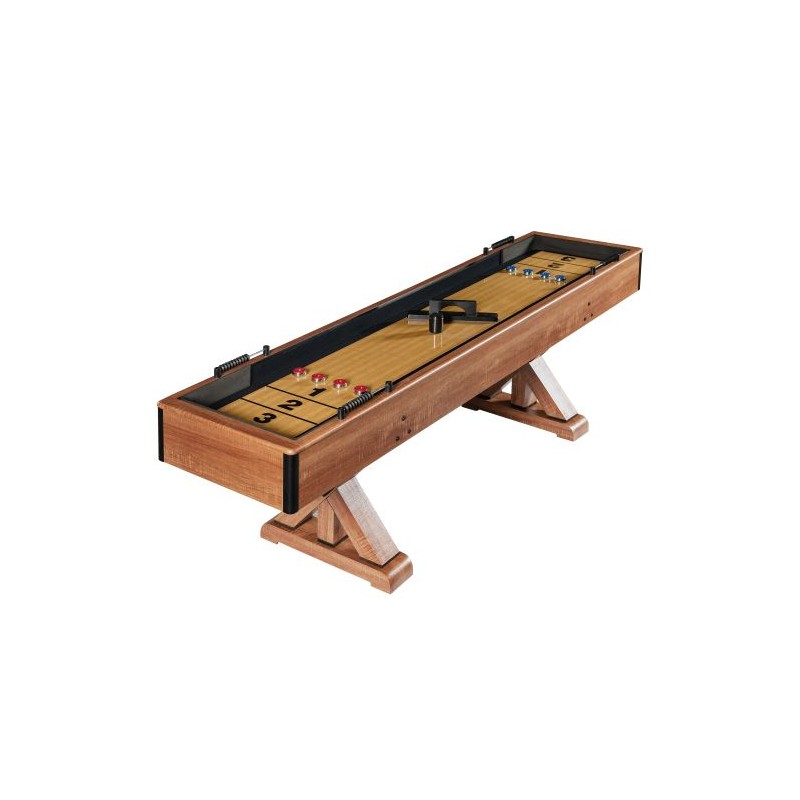 Hathaway Daulton 9-ft Shuffleboard Table - White Oak Finish (BG50371)