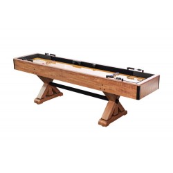 Hathaway Daulton 9-ft Shuffleboard Table - White Oak Finish (BG50371)