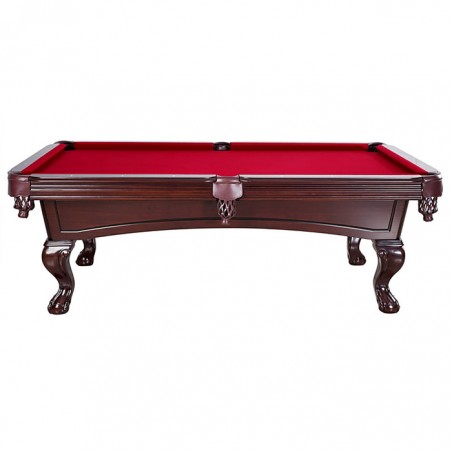 Hathaway Augusta 8-ft Pool Table - Mahogany Finish with Red Felt (BG2527) Hathaway Augusta 8-ft Pool Table - Mahogany Finish with Red Felt (BG2527)