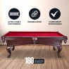 Hathaway Augusta 8-ft Pool Table - Mahogany (BG2527) Hathaway Augusta 8-ft Pool Table - Mahogany (BG2527)