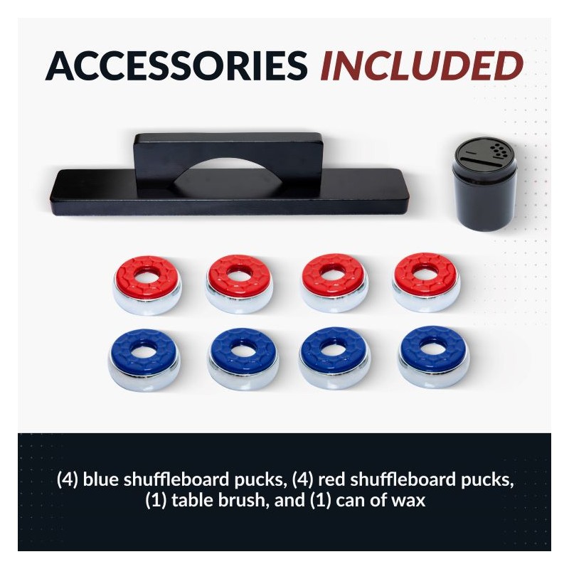 Hathaway Excalibur 9-ft Shuffleboard Table (BG50356)