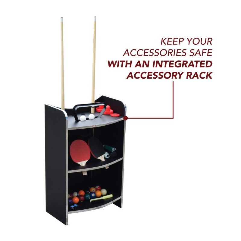 Hathaway Triple Threat 6-ft Air Hockey 3-in-1 (BG5001)