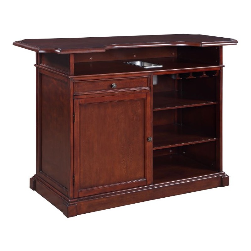 Hathaway Ridgeline 60-in Hardwood Home Bar (BG2728)