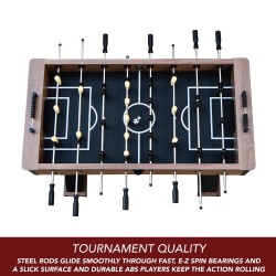 Hathaway Excalibur 54-in Foosball Table - Driftwood (BG5030)