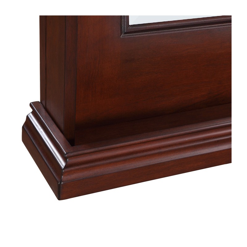 Hathaway Seville 62-in Hardwood Back Bar Mirror (BG2729)