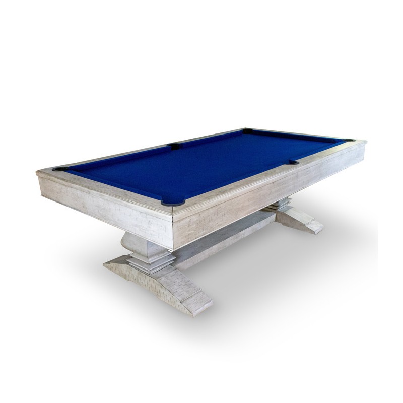 Hathaway Montecito 8-ft Pool Table- Driftwood Finish with Blue Felt (BG5021)