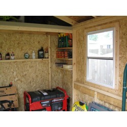 Handy Home Cumberland 10x8 Wood Storage Shed w/ Floor (18282-2)