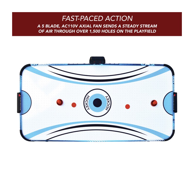 Hathaway Enforcer 66-in Air Hockey Table with LED Scoring (BG1018H)