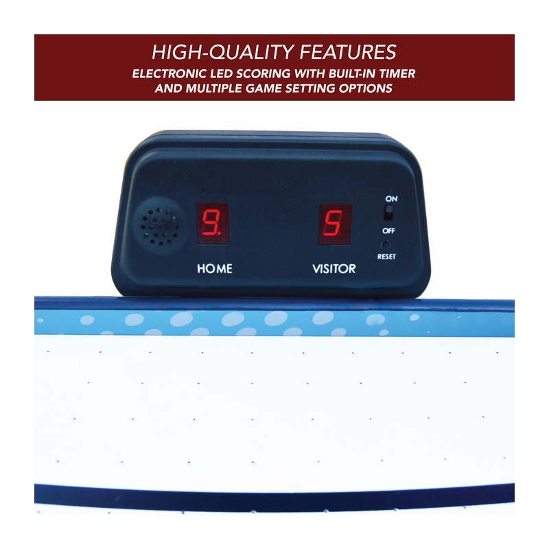 Hathaway Enforcer 66-in Air Hockey Table with LED Scoring (BG1018H)