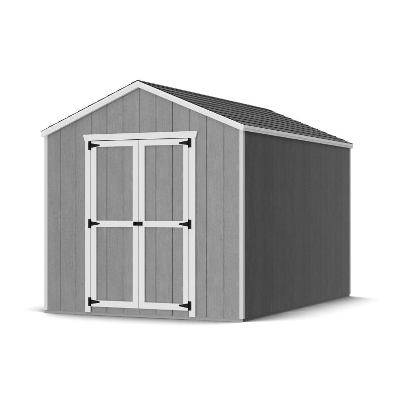 Little Cottage Co. 8x12 Value Gable Wood Shed Kit (8x12-VGS-PC)