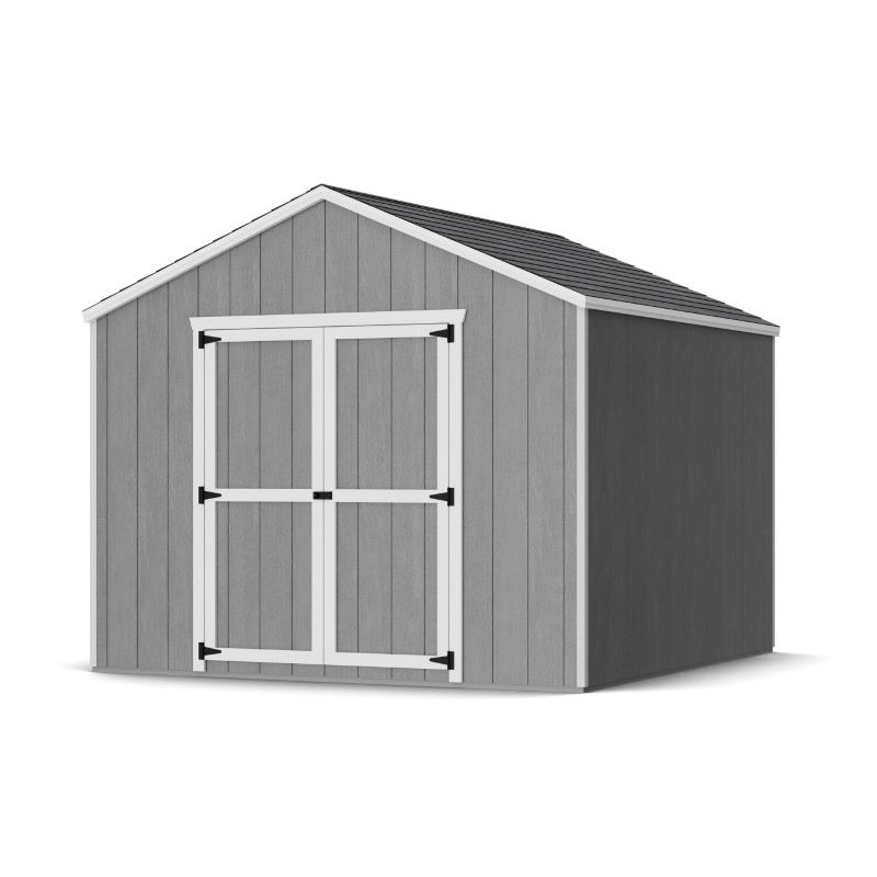 Little Cottage Co. 10x10 Value Gable Wood Shed Kit (10x10 VGS-PC)