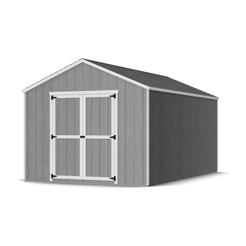 Little Cottage Co. 10x16 Value Gable Wood Shed Kit (10x16-VGS-PC)