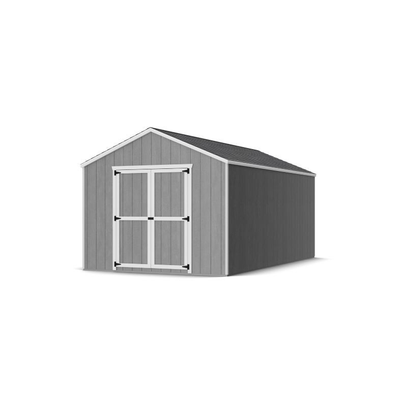 Little Cottage Co. 10x18 Value Gable Wood Shed Kit (10x18-VGS-PC)