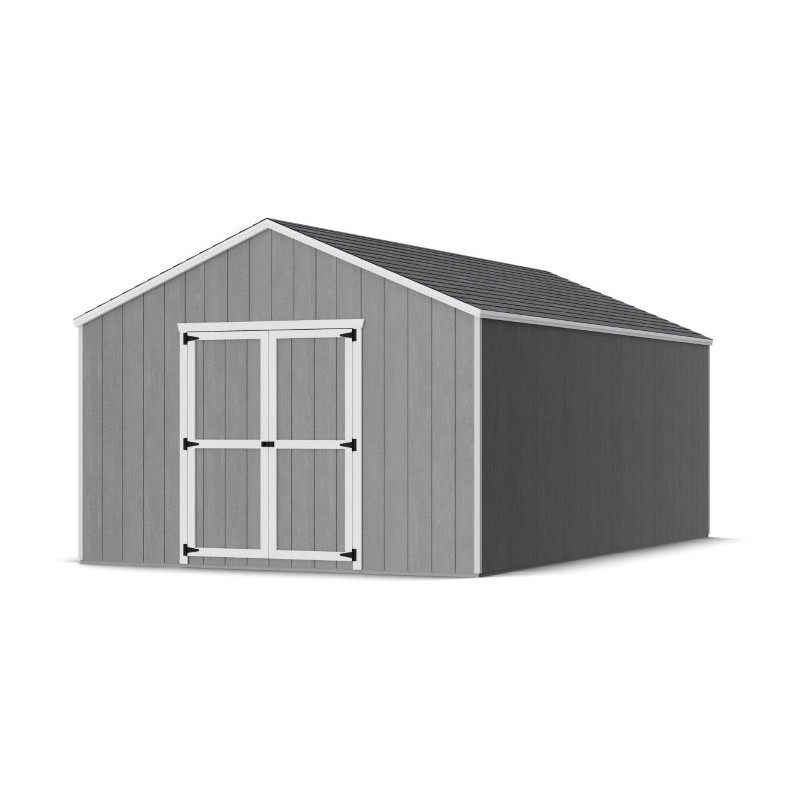 Little Cottage Co. 12x20 Value Gable Wood Shed Kit (12x20-VGS-PC)