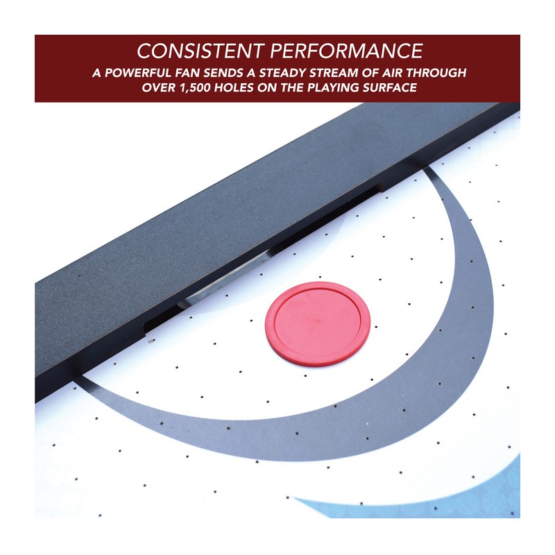 Hathaway Face-Off 60-in Air Hockey Table with LED Scoring (BG1009H)