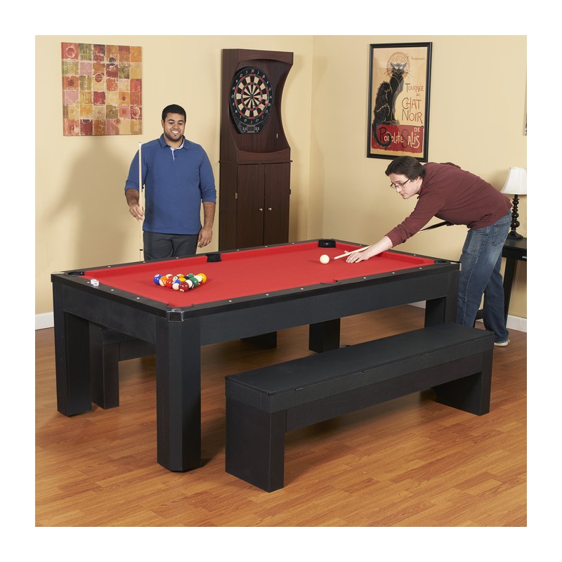 Hathaway Park Avenue 7-ft Pool Table Combo (BG2530PR)