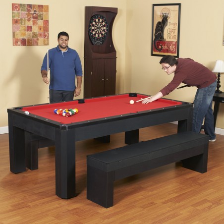 Hathaway Park Avenue 7-ft Pool Table Combo (BG2530PR)