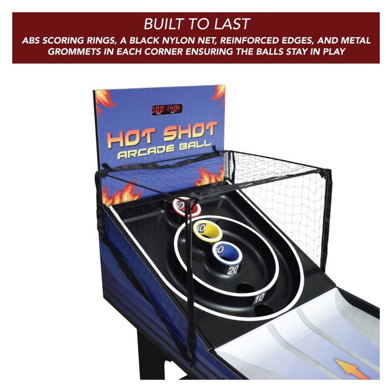 Hathaway Hot Shot 8-ft Roll Hop and Score Arcade Game (BG2015)