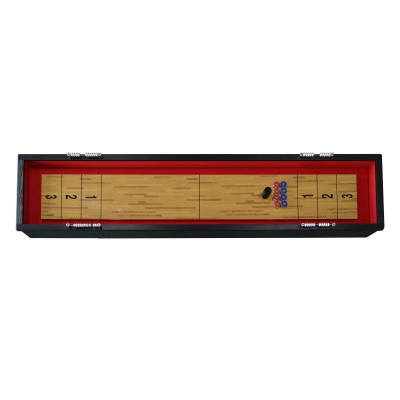 Hathaway Avenger 9-ft Shuffleboard Table - Black Finish (BG1203)