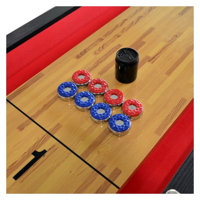 Hathaway Avenger 9-ft Shuffleboard Table - Black Finish (BG1203)