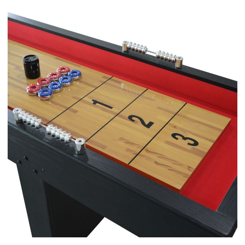 Hathaway Avenger 9-ft Shuffleboard Table - Black Finish (BG1203)