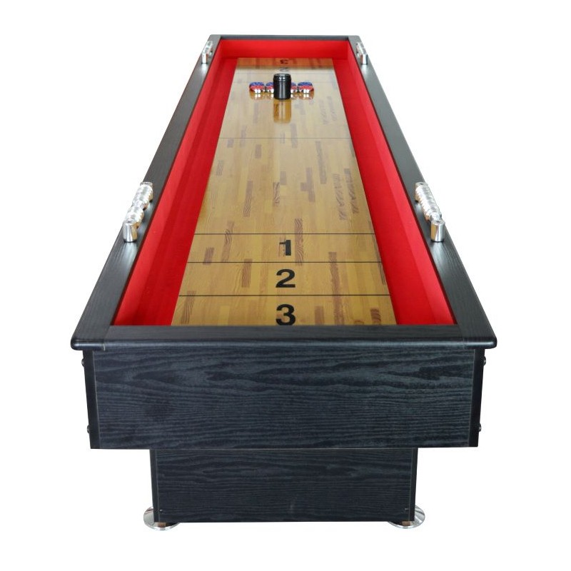 Hathaway Avenger 9-ft Shuffleboard Table - Black Finish (BG1203)