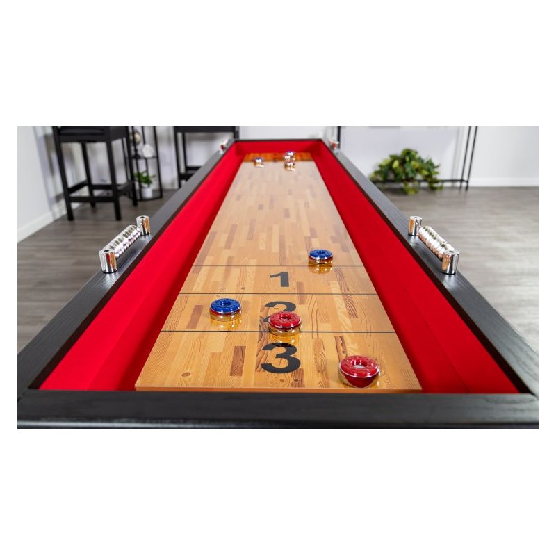 Hathaway Avenger 9-ft Shuffleboard Table - Black Finish (BG1203)