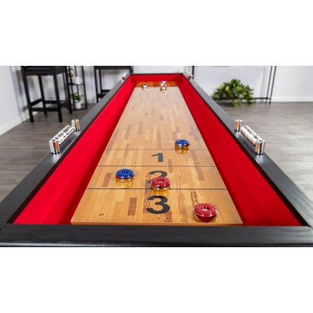 Hathaway Avenger 9-ft Shuffleboard Table - Black Finish (BG1203)