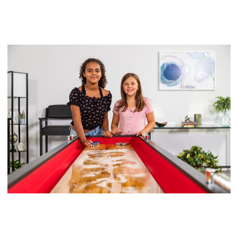 Hathaway Avenger 9-ft Shuffleboard Table - Black Finish (BG1203)